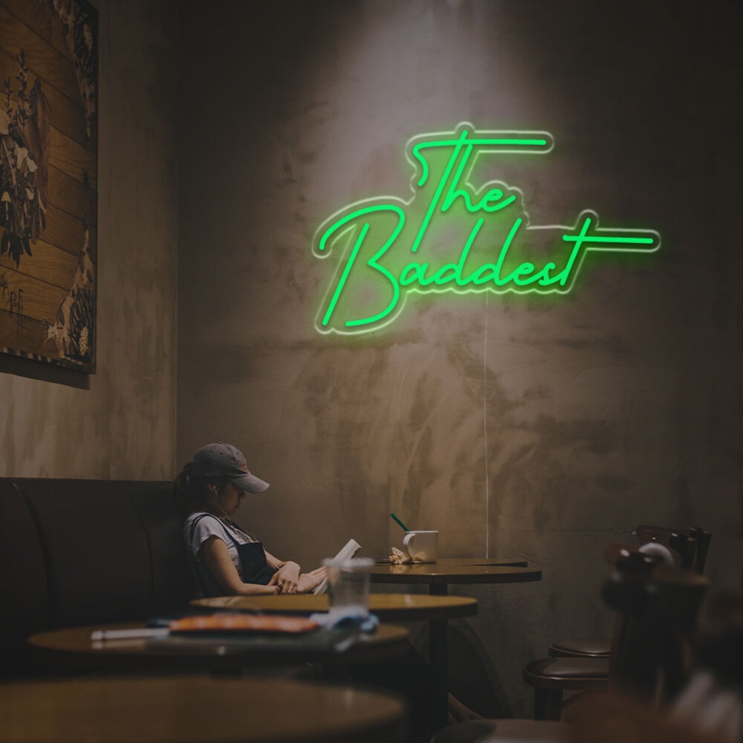 Bedroom Office Or Gaming Space With The Baddest Led Neon Sign | Shineneon