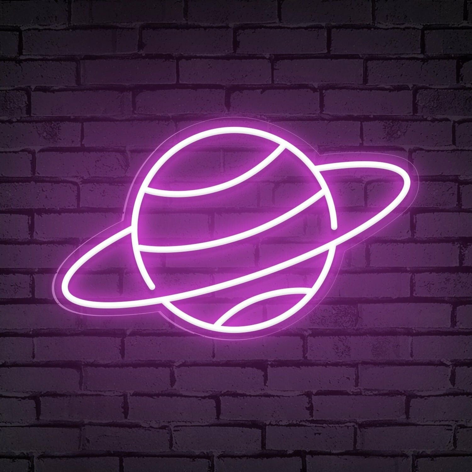 Bedroom Party Whimsical Planet Cute Space Led Neon Sign - Shineneon
