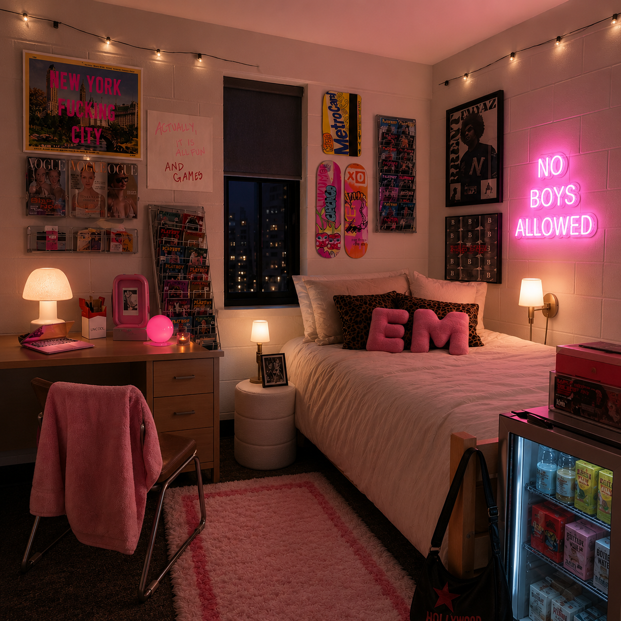 Bedroom Retro LED Neon Sign main product image
