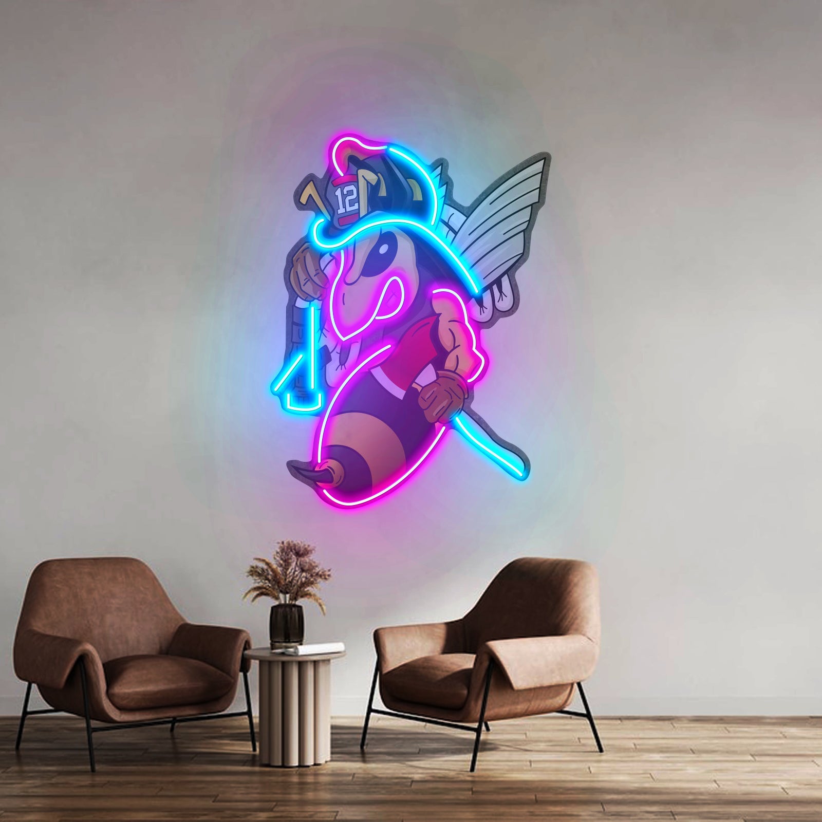Bee Firefighters Led Neon Sign Light Custom Led Signs - Shineneon
