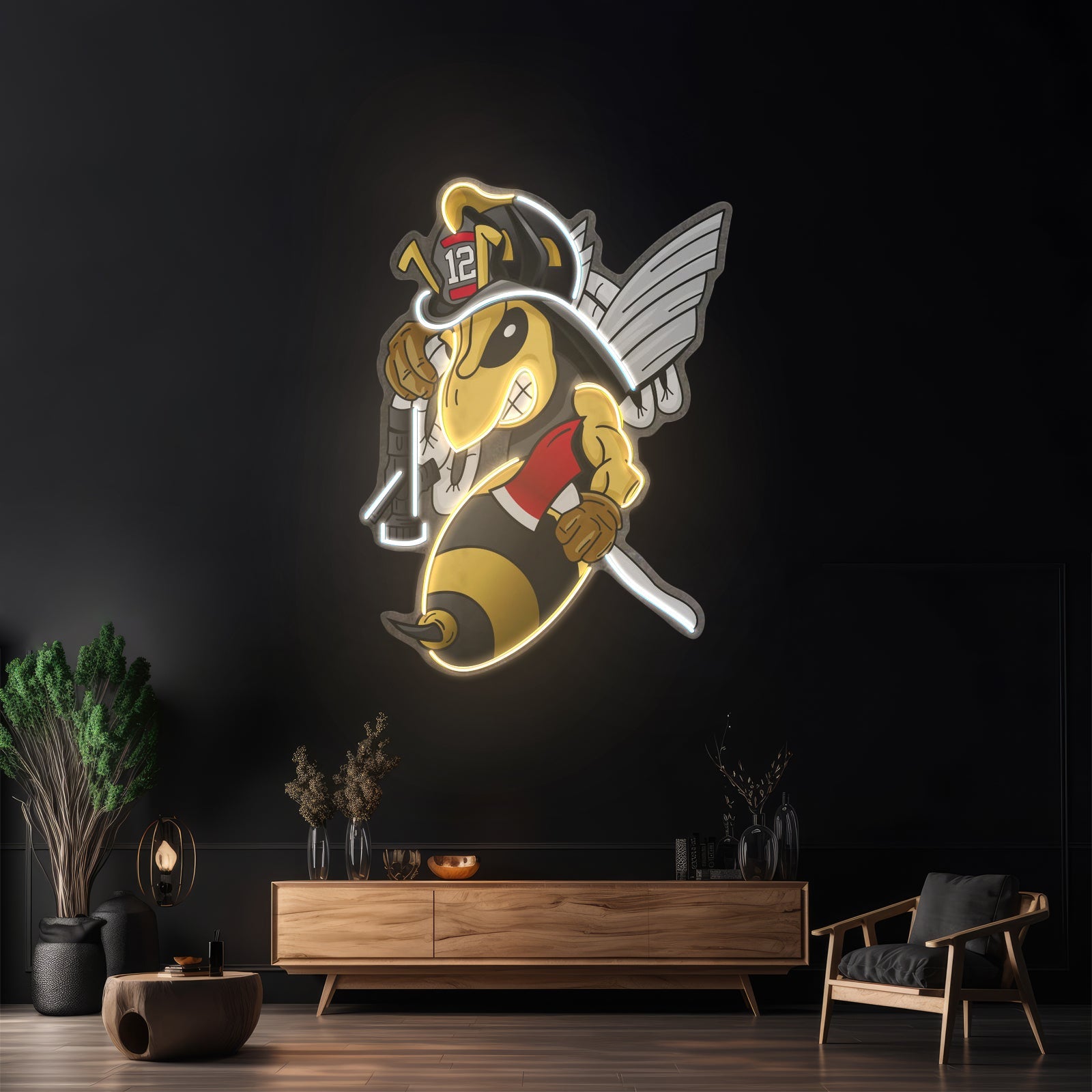 Bee Happy Mental Health Neon Signs - Shineneon