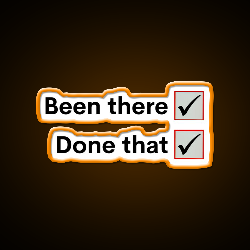 Been There Done That Man Cave Bar Led Neon Sign Rgb Color