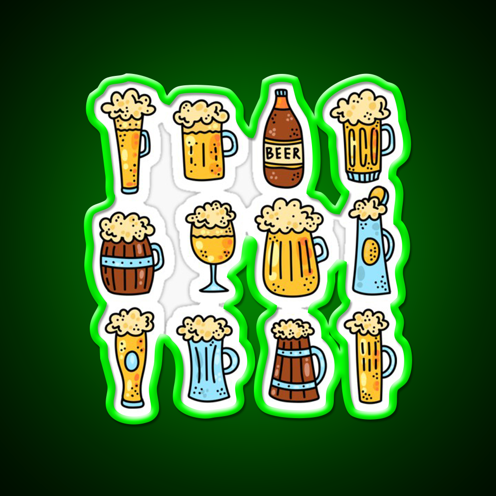 Beer Bar Decor Led Neon Sign Business Led Sign Rgb Color - LED neon sign view 8
