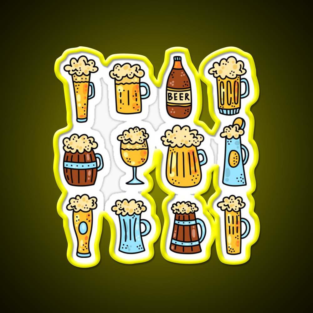 Beer Bar Decor Led Neon Sign Business Led Sign Rgb Color - LED neon sign view 7