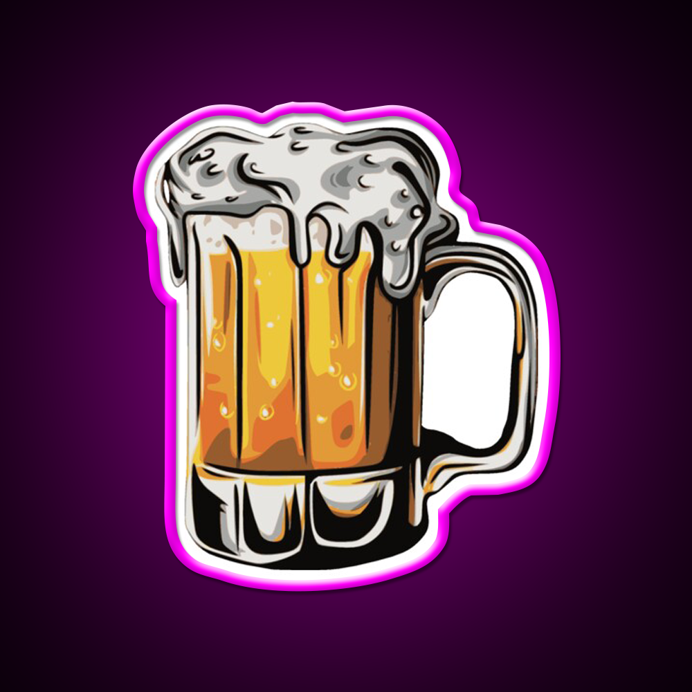 Beer Bar Decor Led Neon Sign Wall Decor Rgb Color