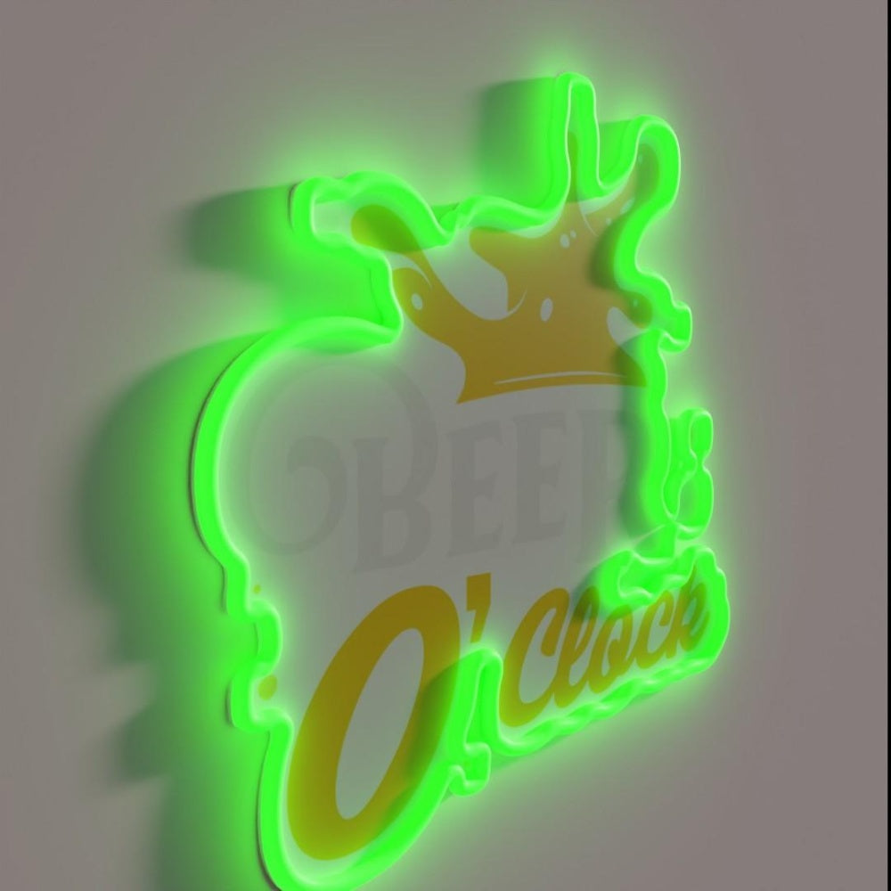 Beer Beer Time Rgb Led Neon Sign - LED neon sign close-up detail