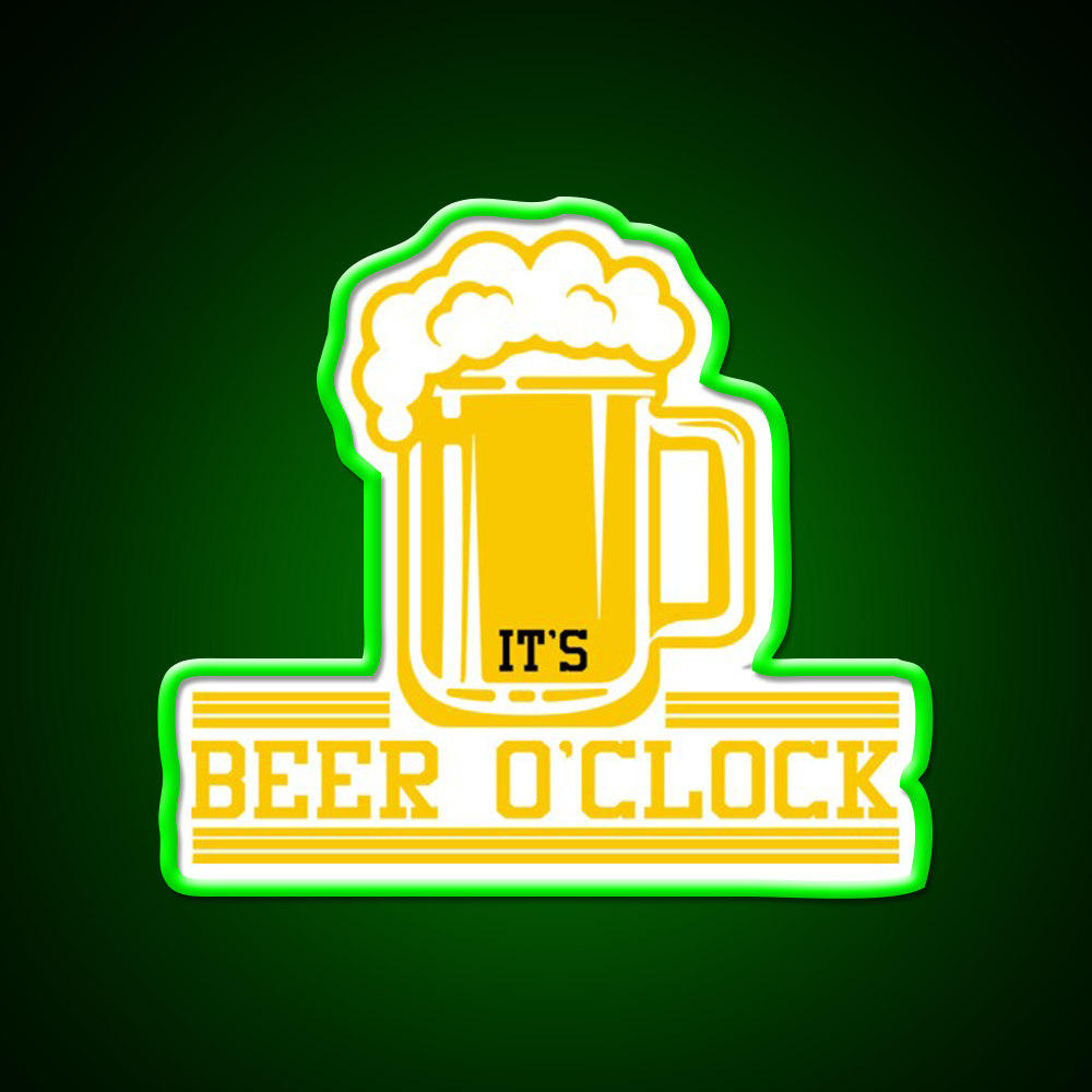 Beer Brew Beer Lover Beverage Saying Gift Beer Bar Decor Led Neon Sign Rgb Color - LED neon sign view 8