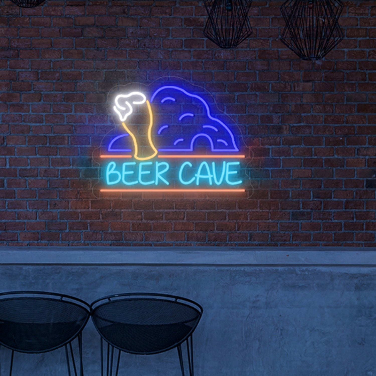 Beer Cave Neon Sign Wall Art Decor | Shineneon