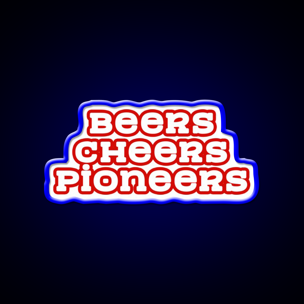 Beer Cheers Pioneers Beer Bar Decor Led Neon Sign Rgb Color - LED neon sign view 5