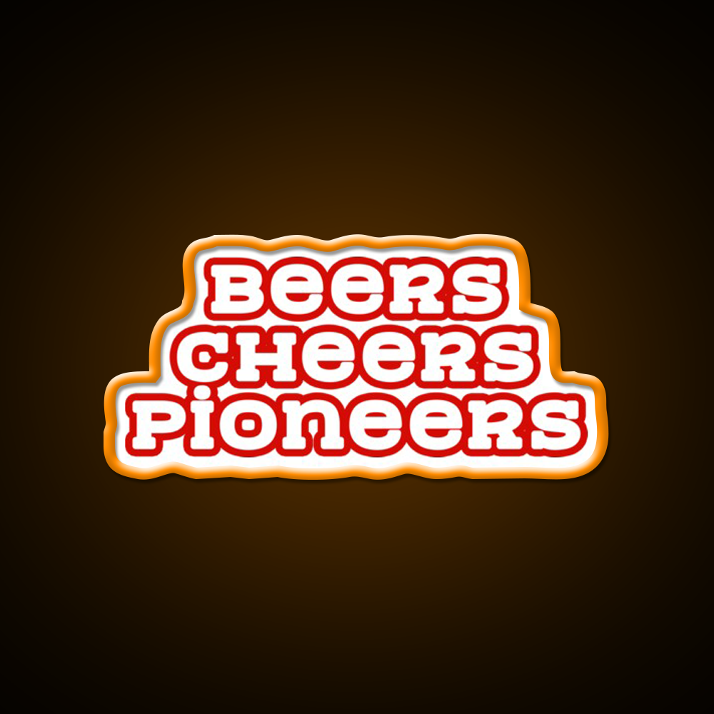 Beer Cheers Pioneers Beer Bar Decor Led Neon Sign Rgb Color - LED neon sign view 6