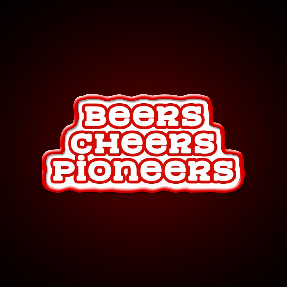 Beer Cheers Pioneers Beer Bar Decor Led Neon Sign Rgb Color - LED neon sign view 10