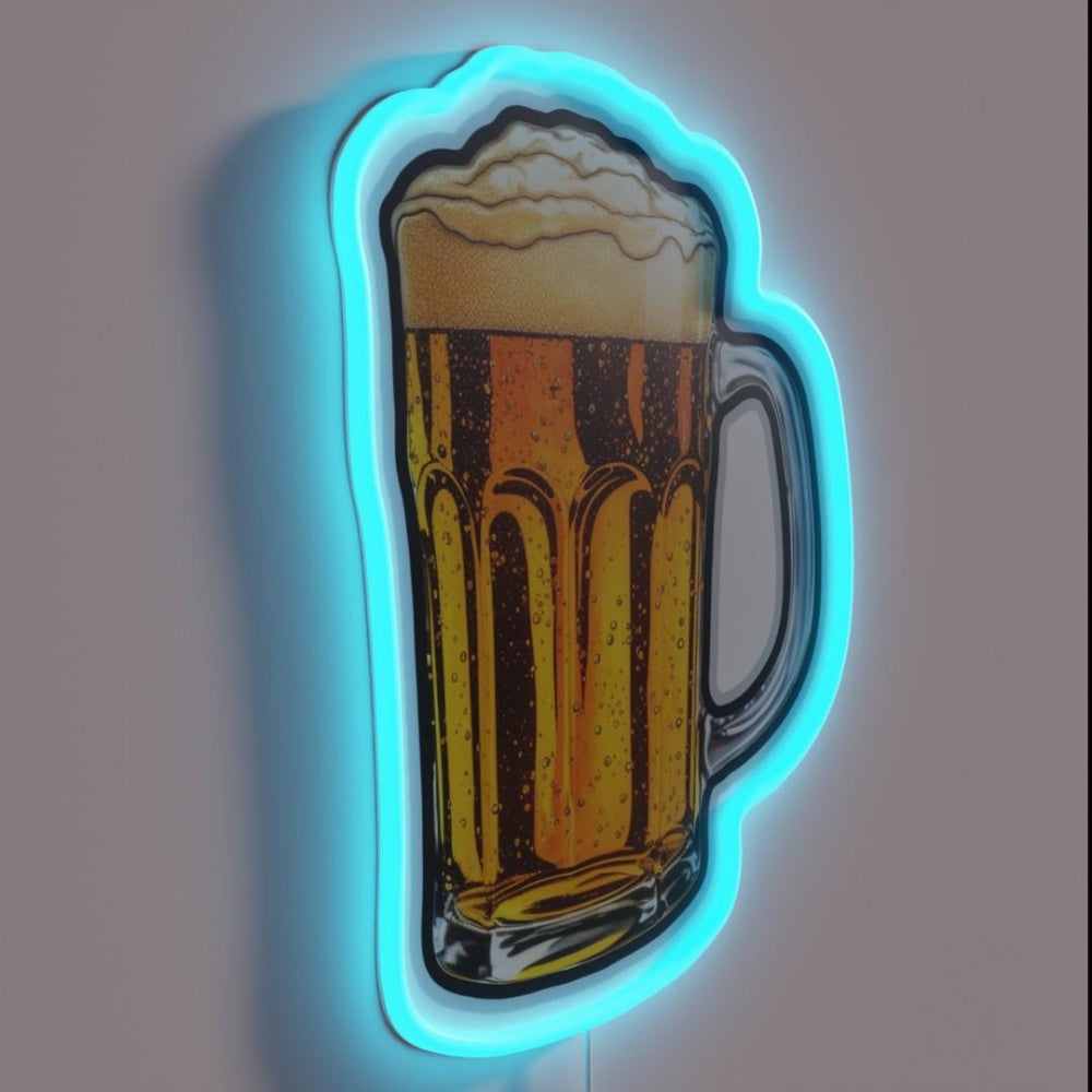 Beer Cheers Rgb Led Neon Sign - LED neon sign close-up detail
