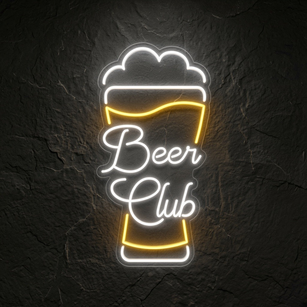 Beer Club LED Neon Sign