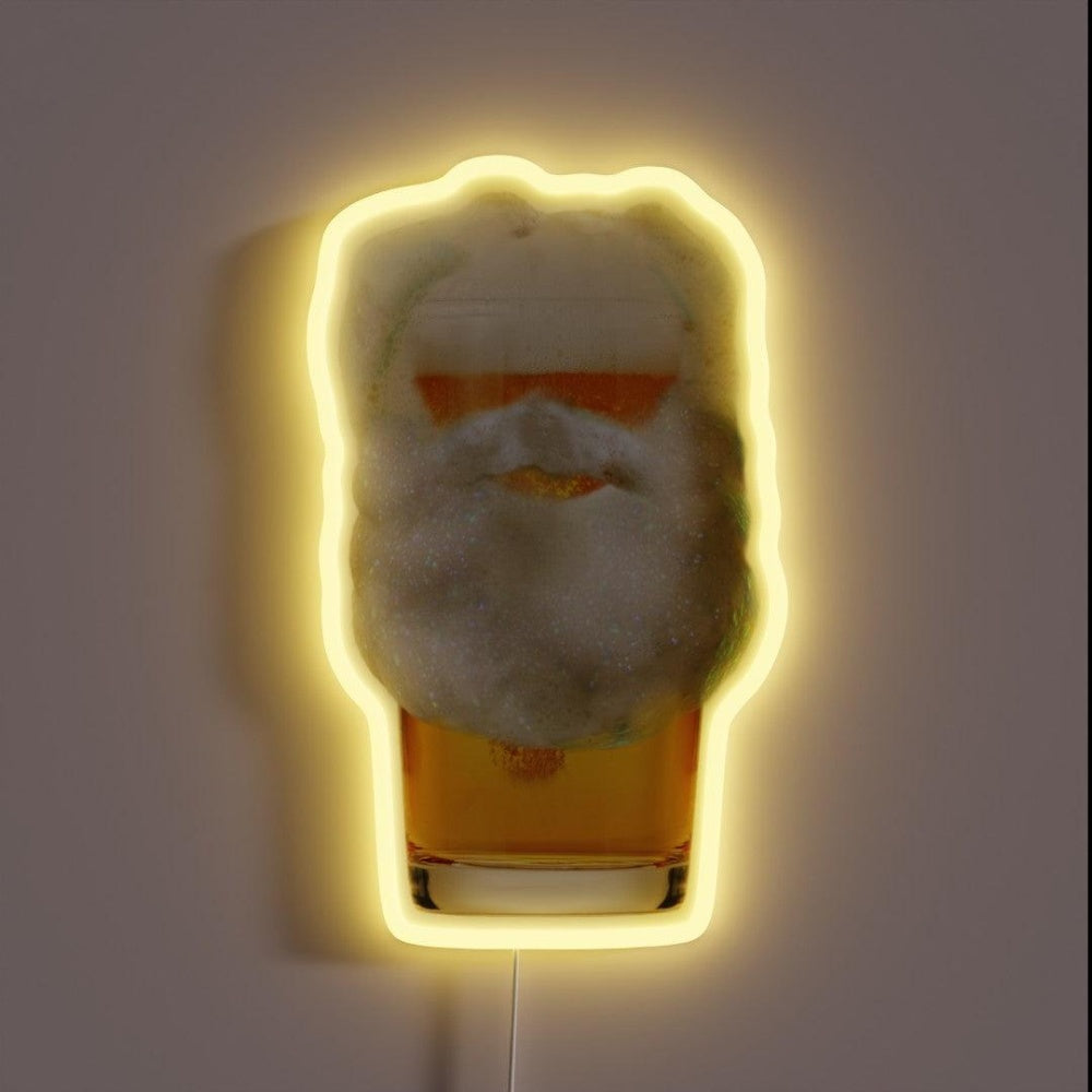 Beer D Rgb Led Neon Sign - Custom LED neon sign front view