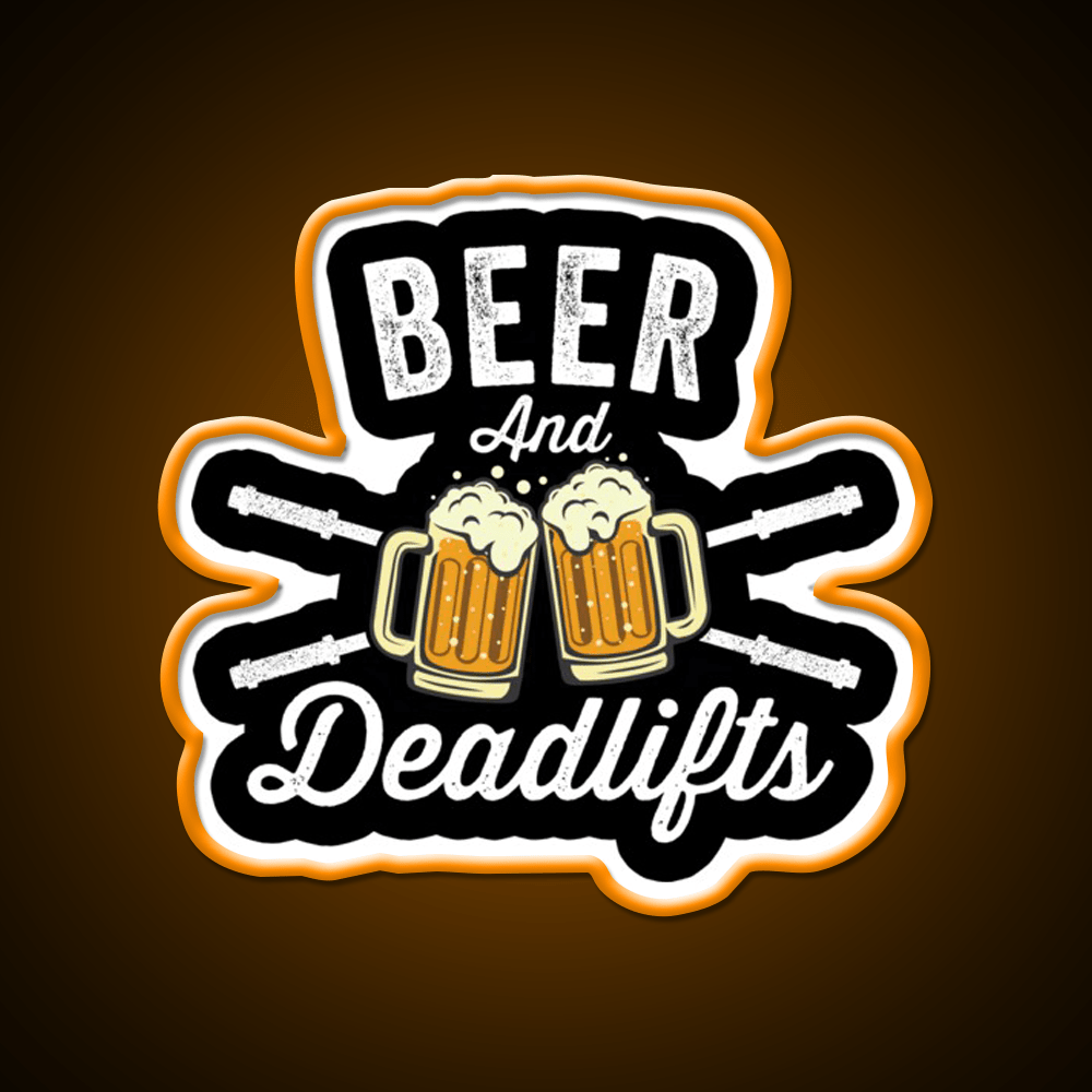 Beer Deadlift Party Drink Tequila Led Neon Sign Rgb Color - Shineneon