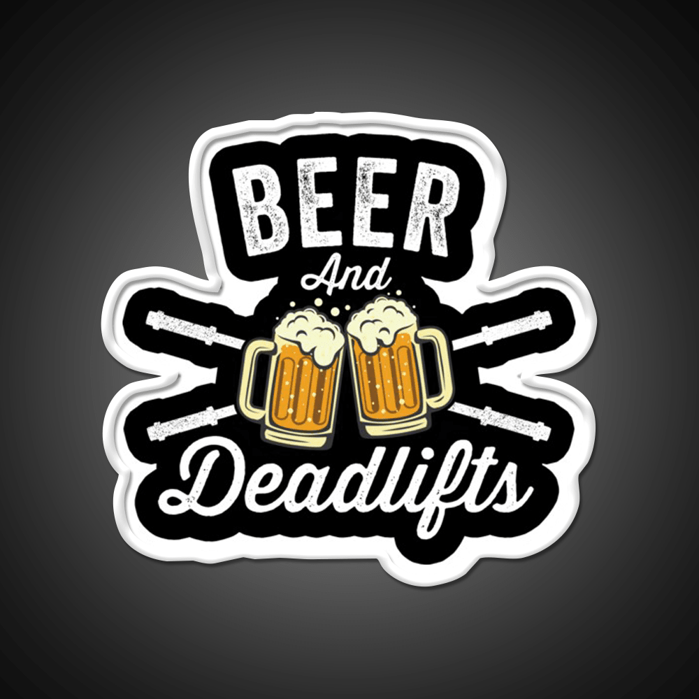 Beer Deadlift Party Drink Tequila Led Neon Sign Rgb Color - Shineneon