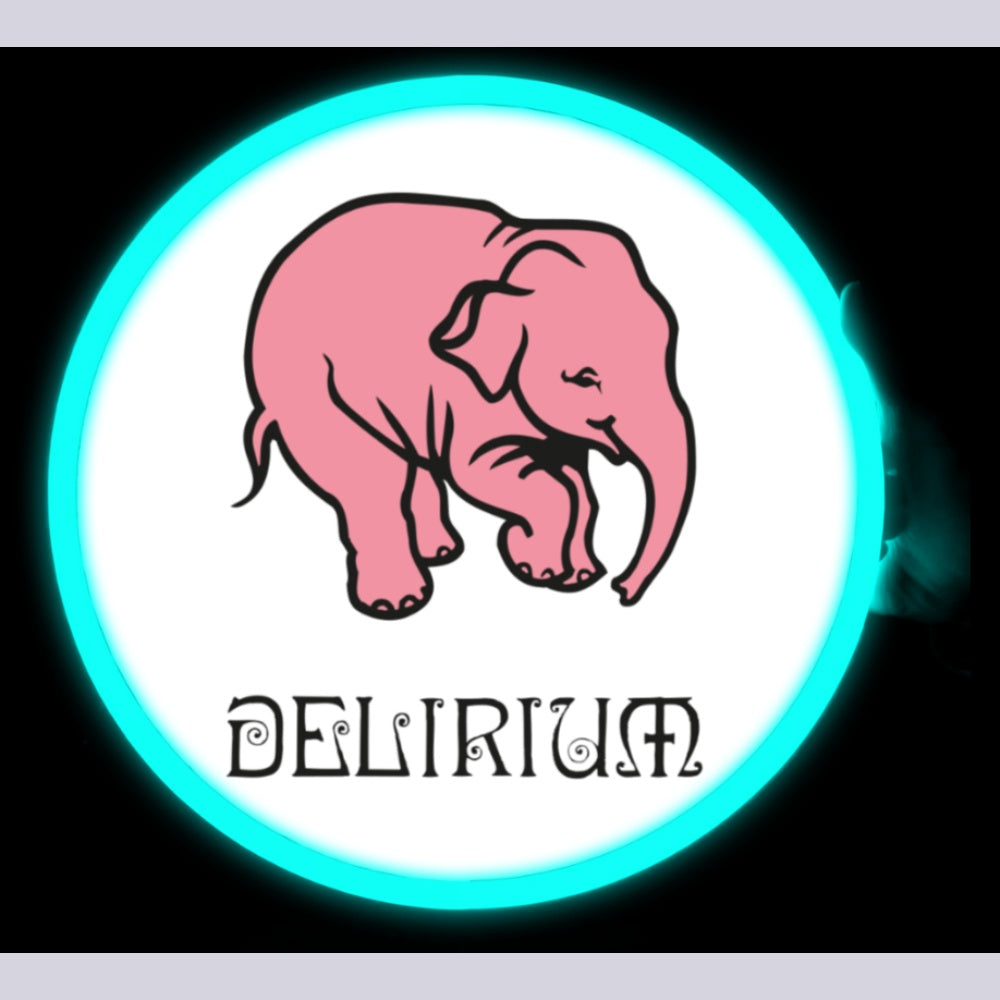 Beer Delirium Tremens Neon Signs - Size and dimension reference