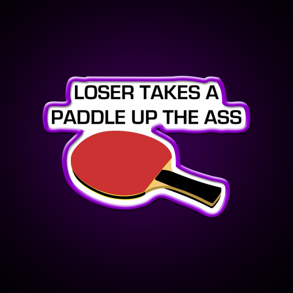 Beer Fest Paddle Up The Ass Beer Bar Decor Led Neon Sign Rgb Color - LED neon sign view 9