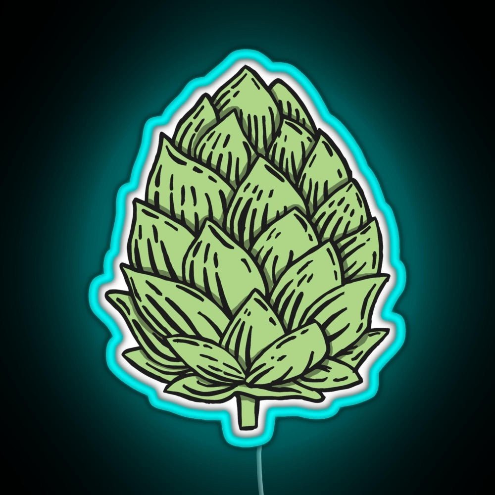 Beer Hops Rgb Led Neon Sign Pop Wall Art - Shineneon