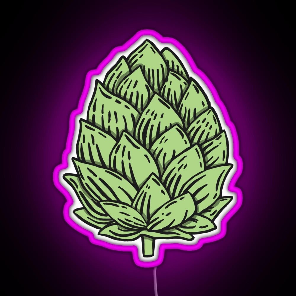 Beer Hops Rgb Led Neon Sign Pop Wall Art - Shineneon