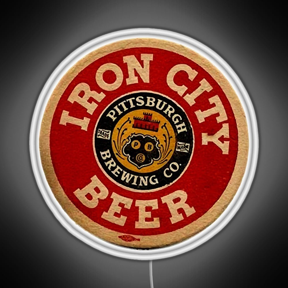Beer Irons City Rgb Led Neon Sign Pop Wall Art - Shineneon