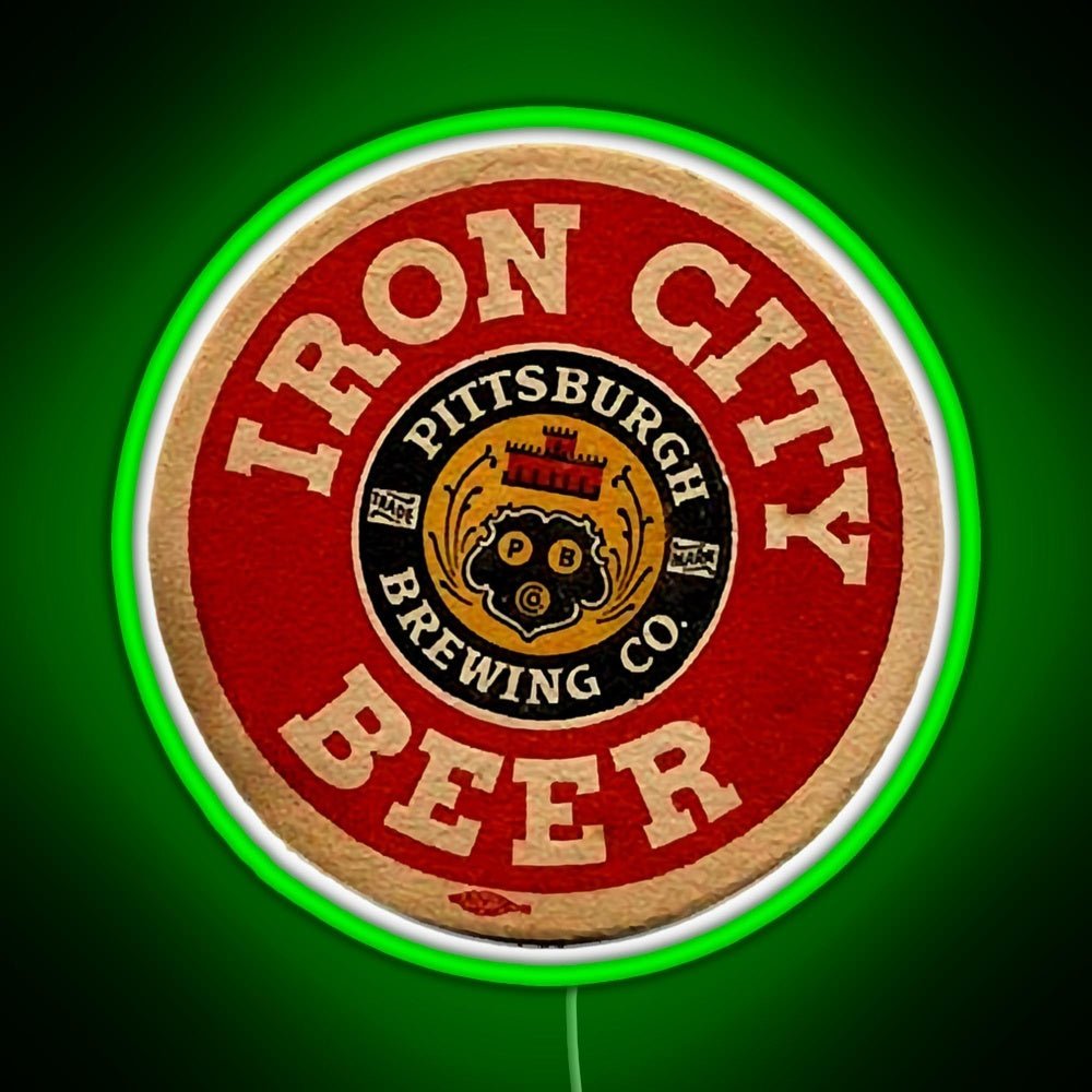 Beer Irons City Rgb Led Neon Sign Pop Wall Art - Shineneon