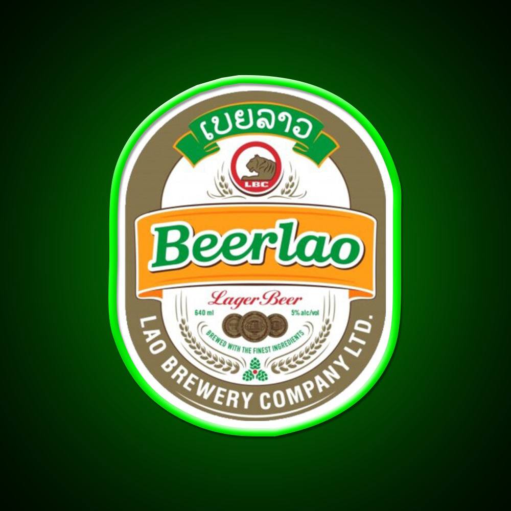 Beer Lao Beer Bar Decor Led Neon Sign Rgb Color - LED neon sign view 8