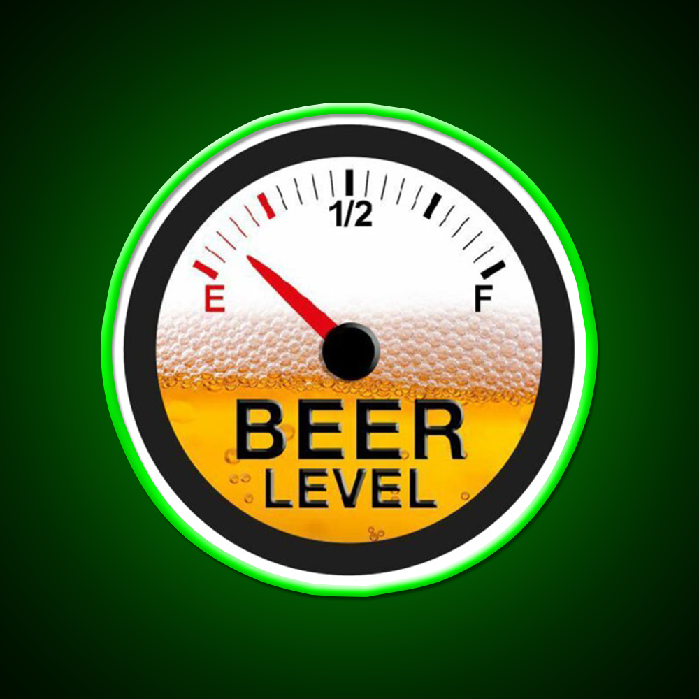 Beer Level Funny Beer Bar Decor Led Neon Sign Rgb Color - LED neon sign view 7