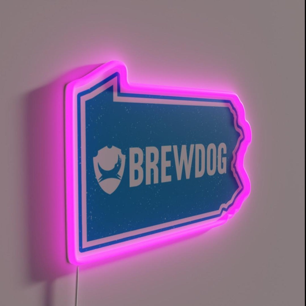 Beer Lover Rgb Led Neon Sign Bar Art - LED neon sign close-up detail