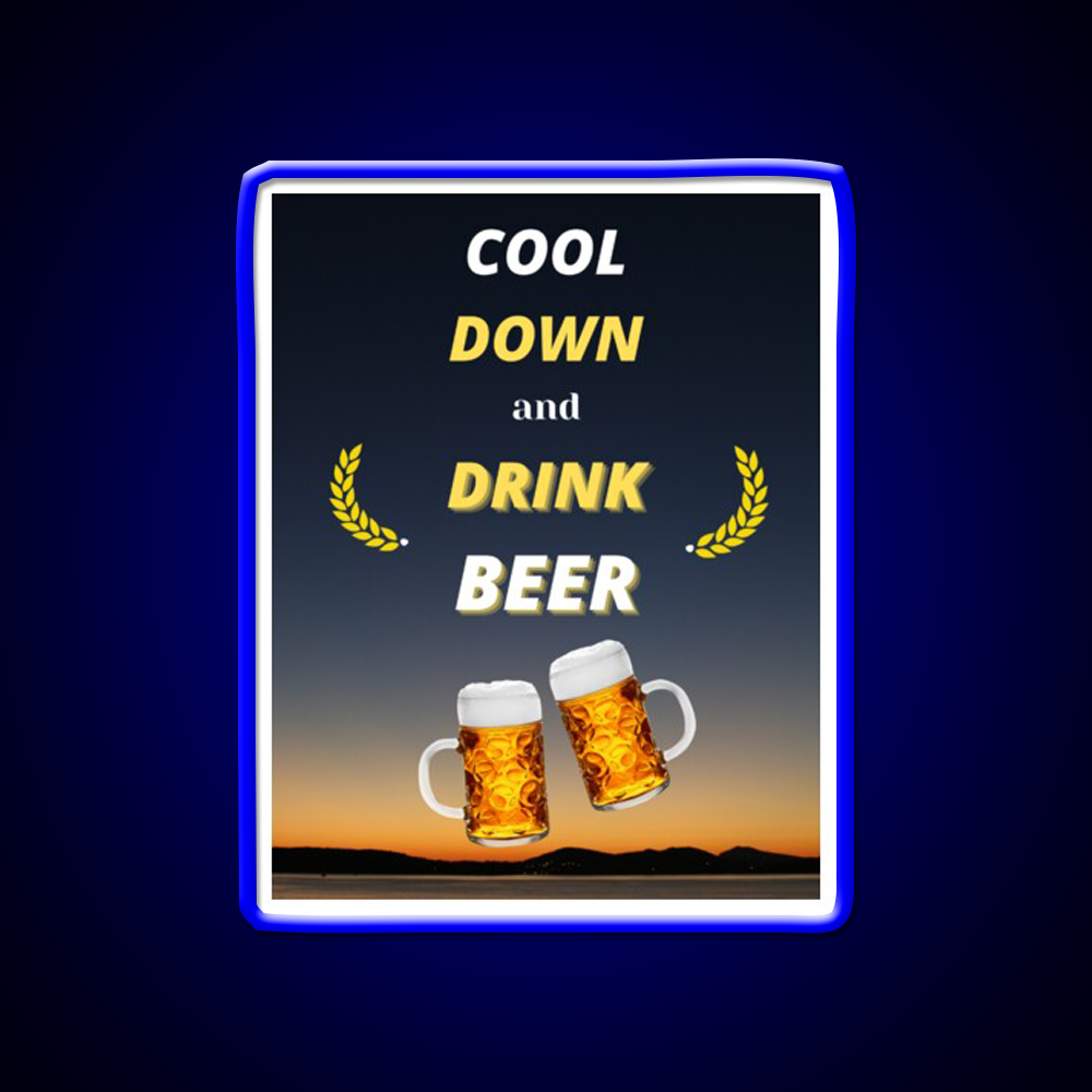 Beer Man Cave Bar Led Neon Sign Bar Decor Rgb Color