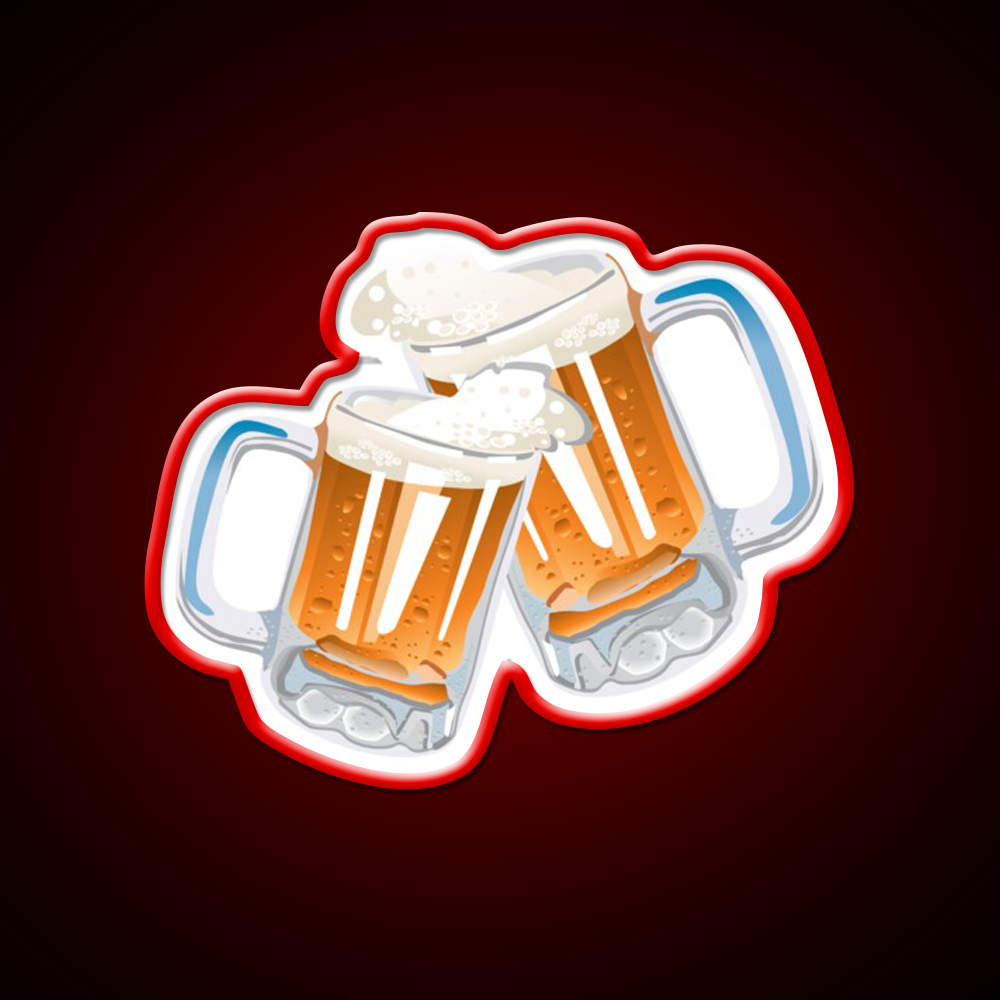 Beer Man Cave Bar Led Neon Sign Bar Wall Decor Rgb Color