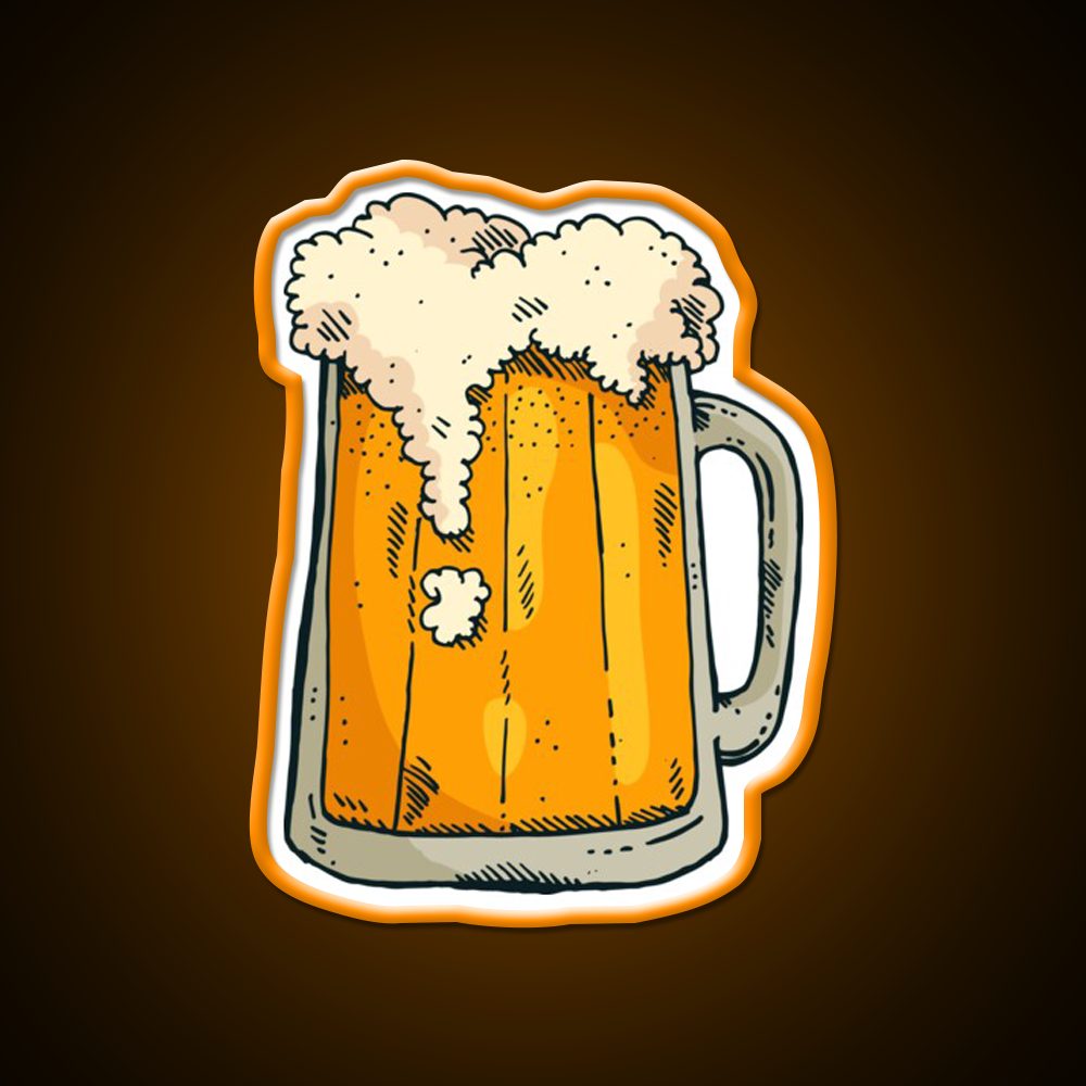 Beer Mug Beer Bar Decor Led Neon Sign Wall Decor Rgb Color - LED neon sign view 6