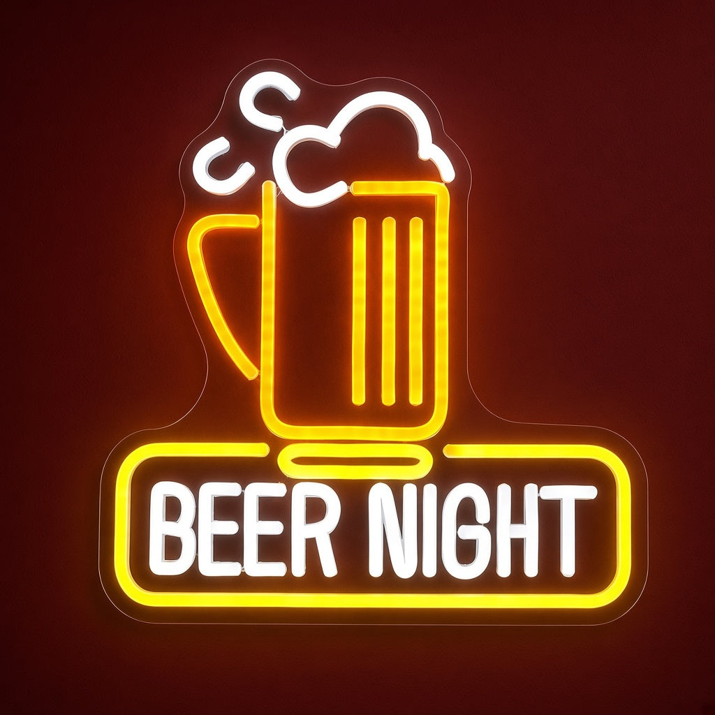 Beer Night LED Neon Sign