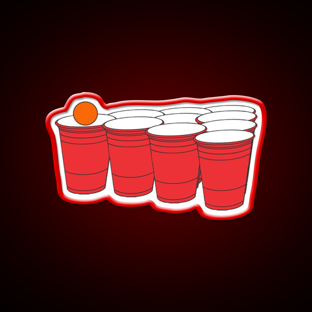 Beer Pong Beer Bar Decor Led Neon Sign Business Neon Sign Rgb Color - LED neon sign view 10