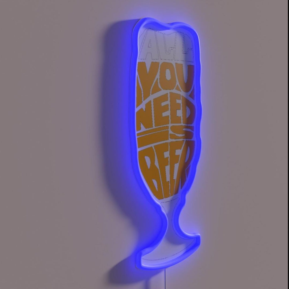 Beer Rgb Led Neon Sign Neon Artwork Sign
