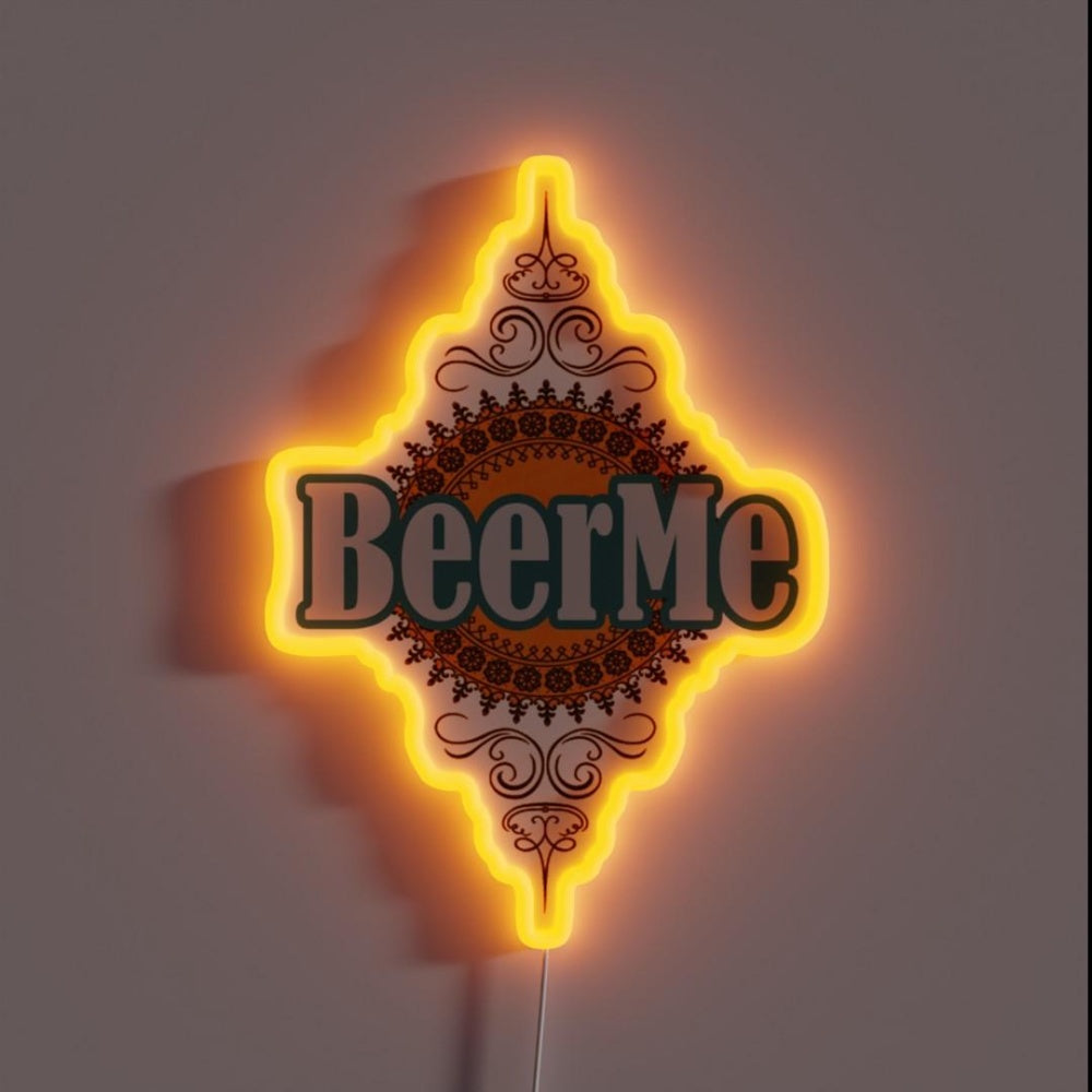 Beerme Rgb Led Neon Sign Bar Wall Decor