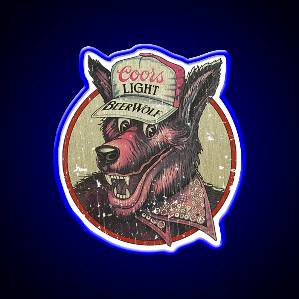 Beerwolf 1983 Beer Bar Decor Led Neon Sign Rgb Color - LED neon sign view 5
