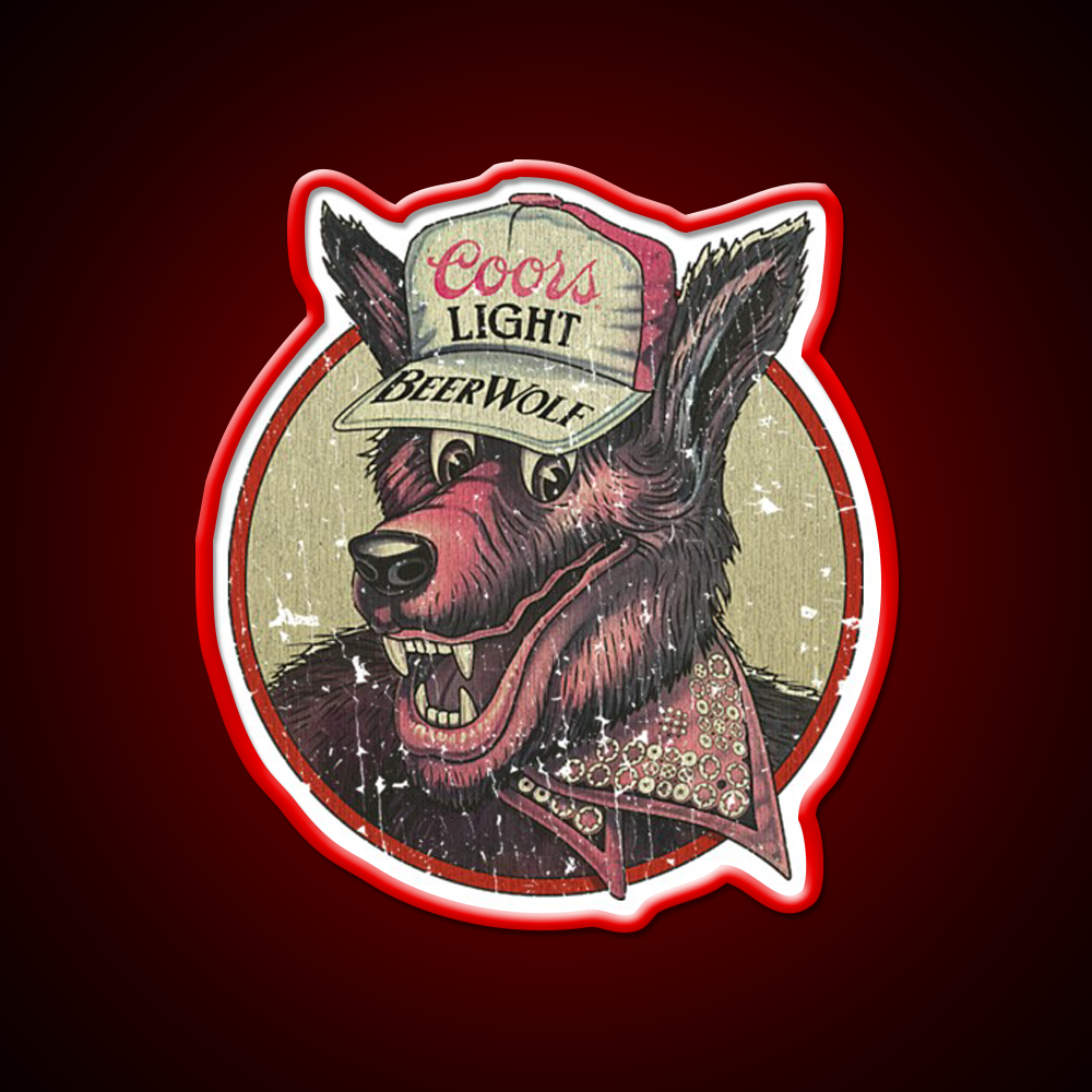 Beerwolf 1983 Beer Bar Decor Led Neon Sign Rgb Color - LED neon sign view 10