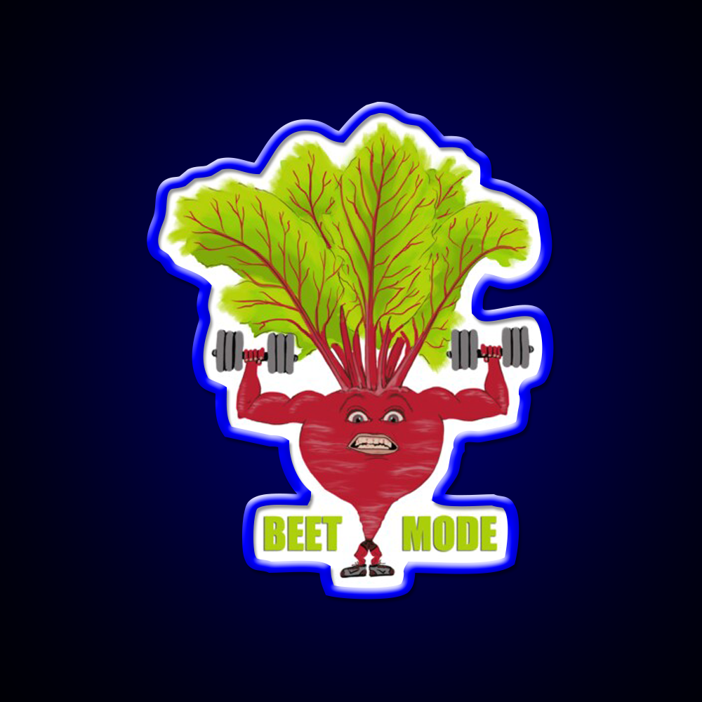 Beet Mode Gym Fitness Led Neon Sign Rgb Color