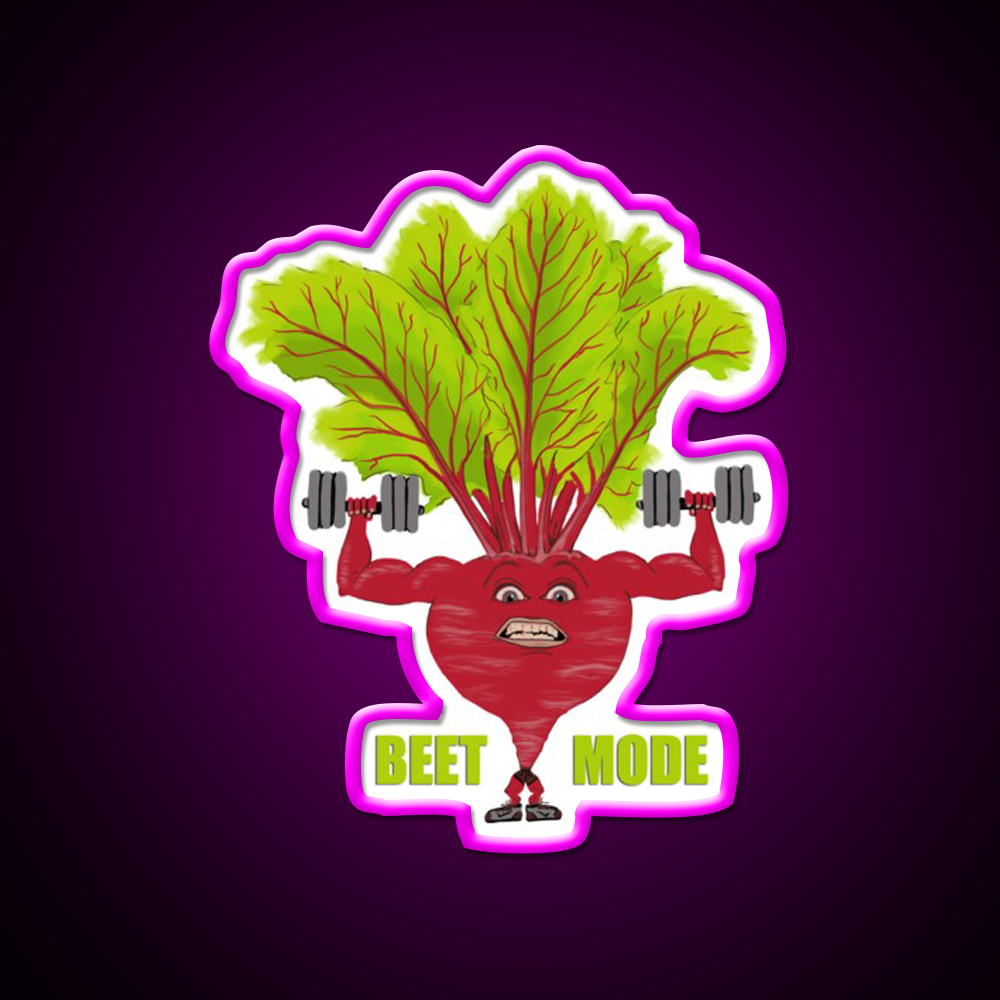 Beet Mode Gym Fitness Led Neon Sign Rgb Color