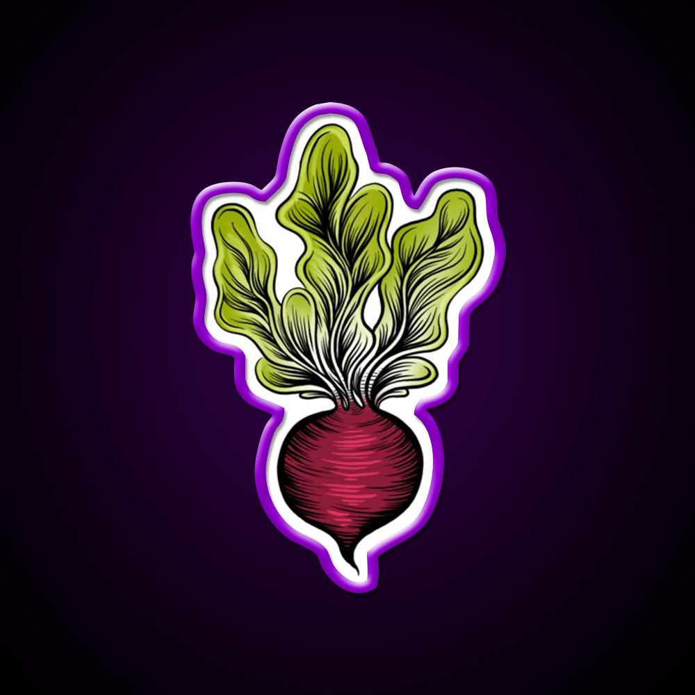 Beets Are Best Snack Food Led Neon Sign Rgb Color - Shineneon