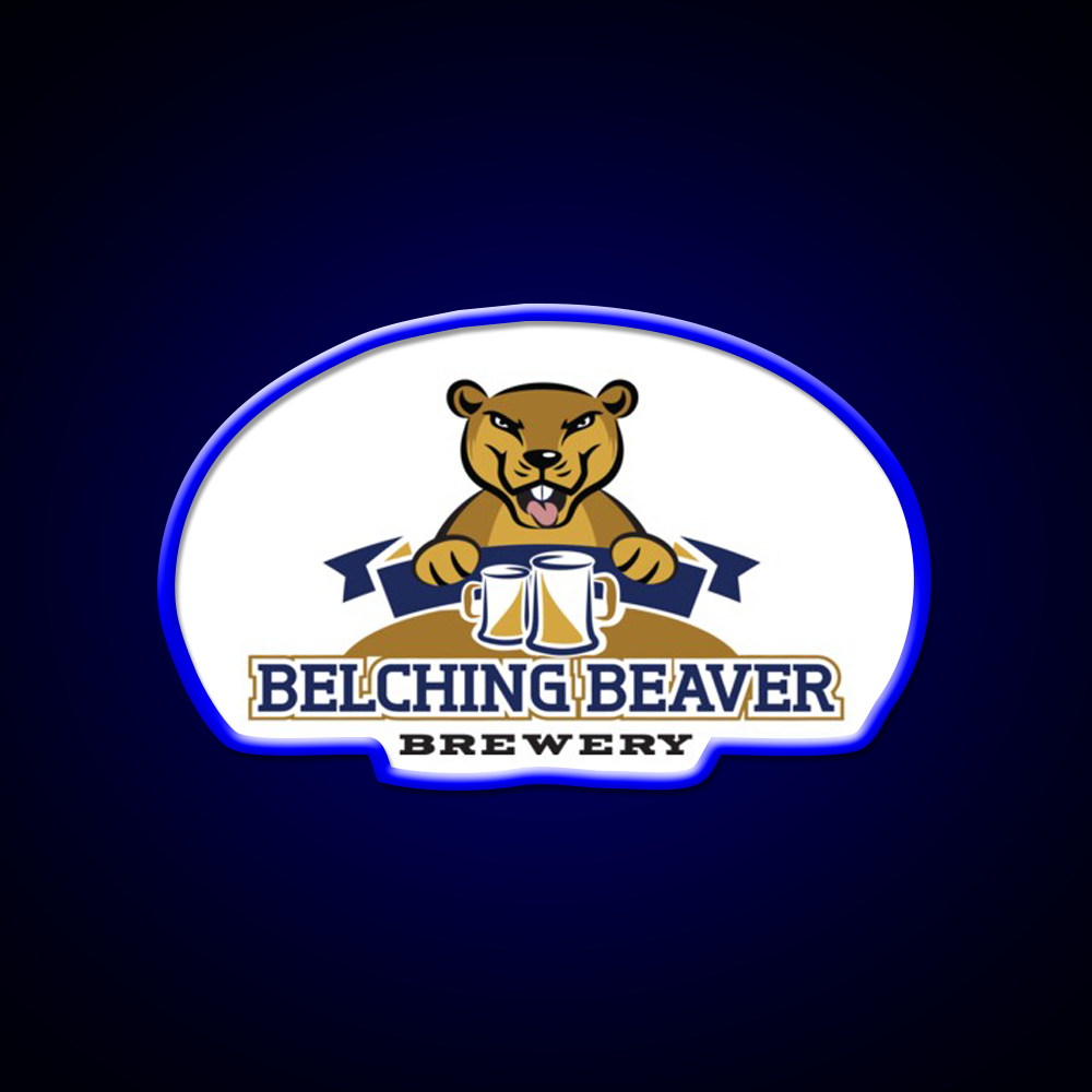 Belching Beaver Brewery Logo 8 Beer Bar Decor Led Neon Sign Rgb Color - LED neon sign view 5
