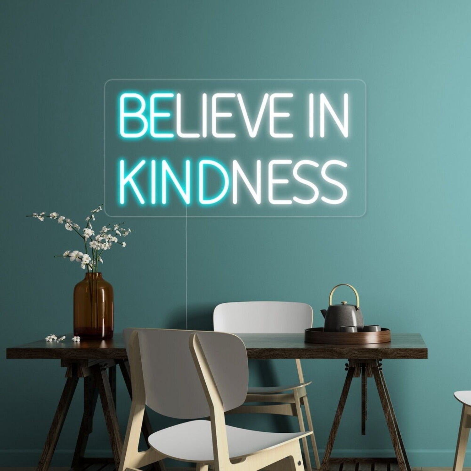 Believe In Kindness Led Neon Sign - Shineneon