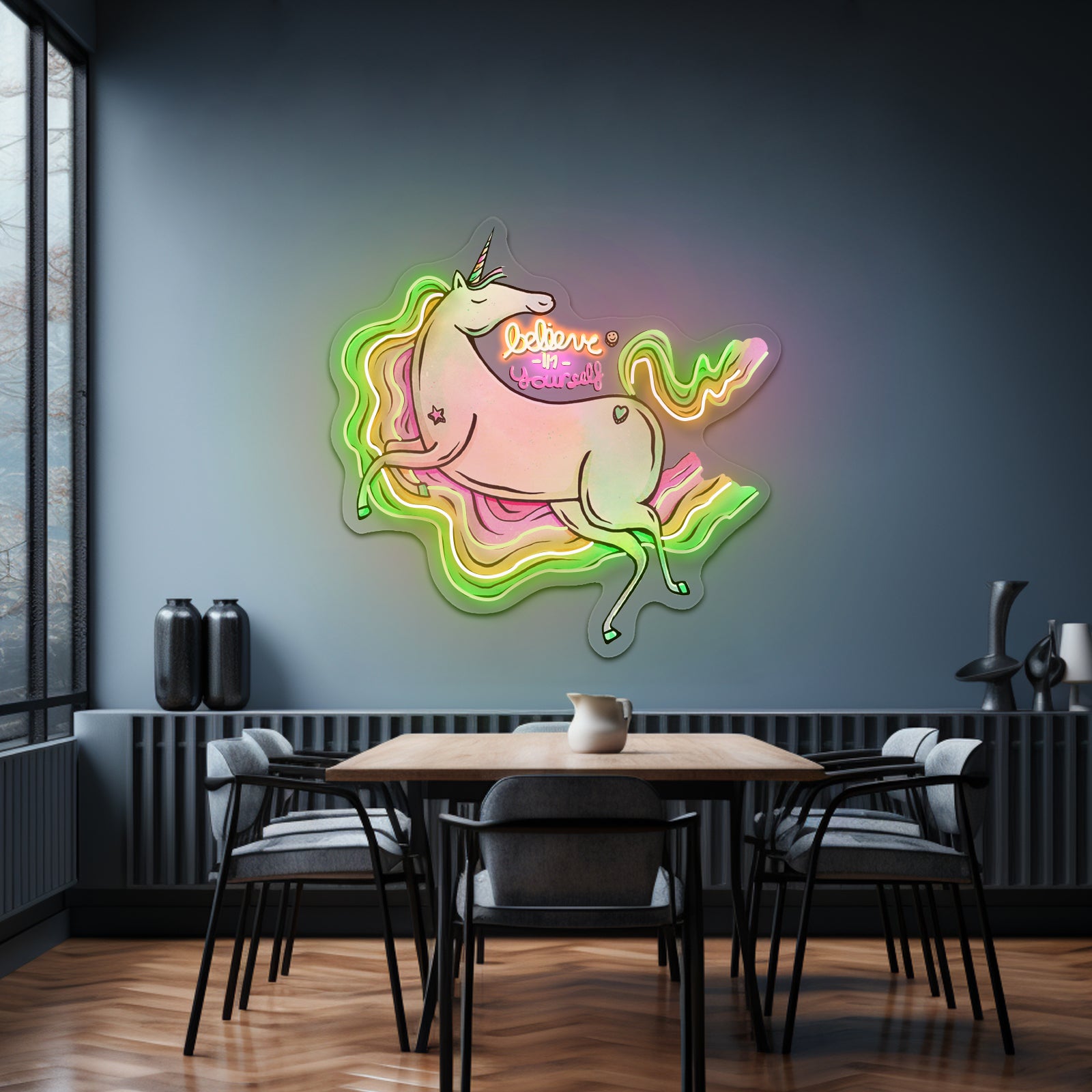 Belive Artwork Led Neon Sign