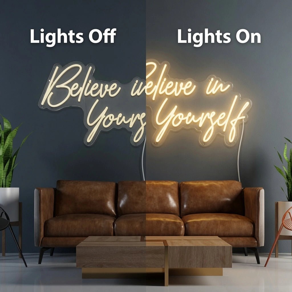 Believe LED Neon Sign Wall Neon Sign - Shineneon