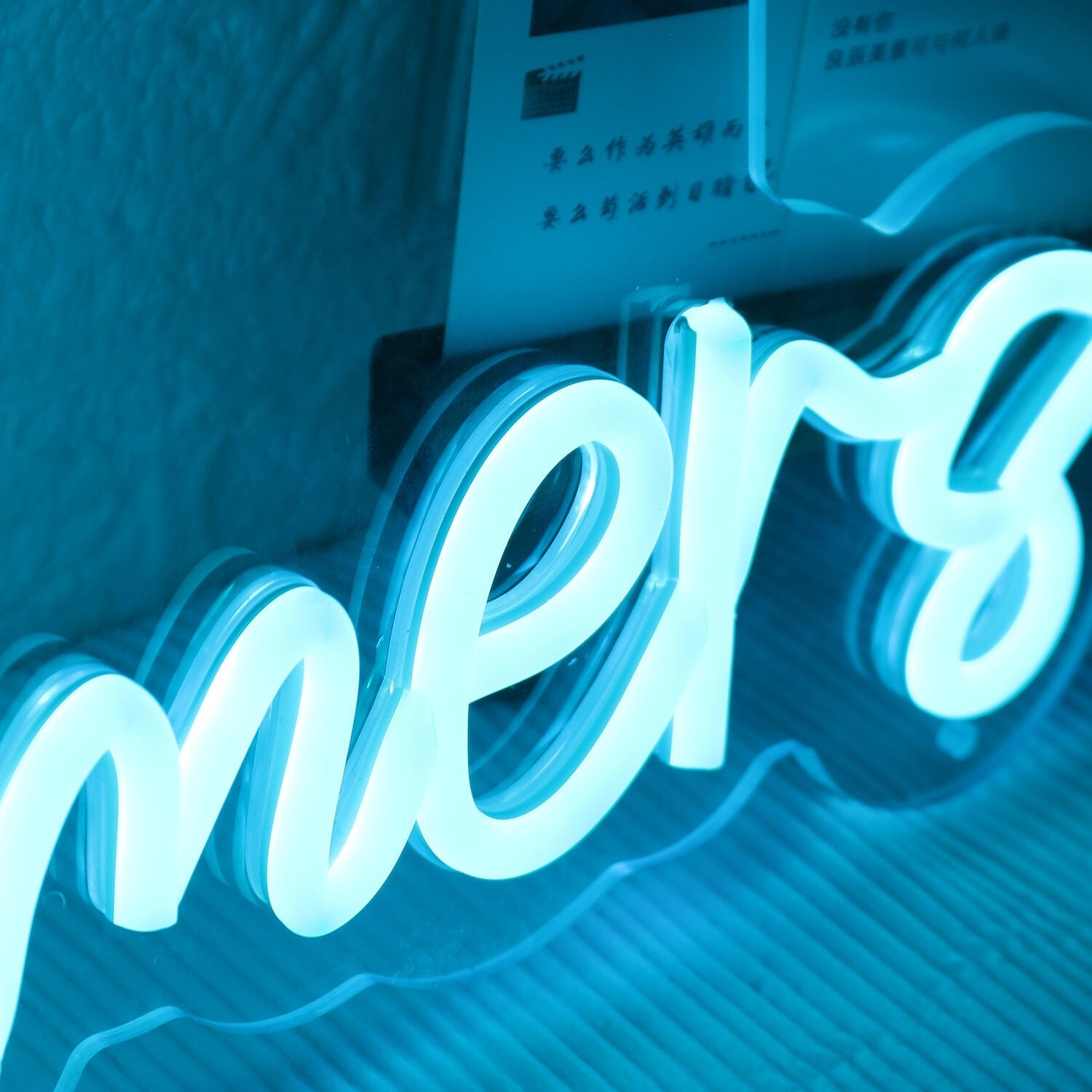 Believers Leaders Visionaries Dreamers Blue Led Neon Sign - Shineneon