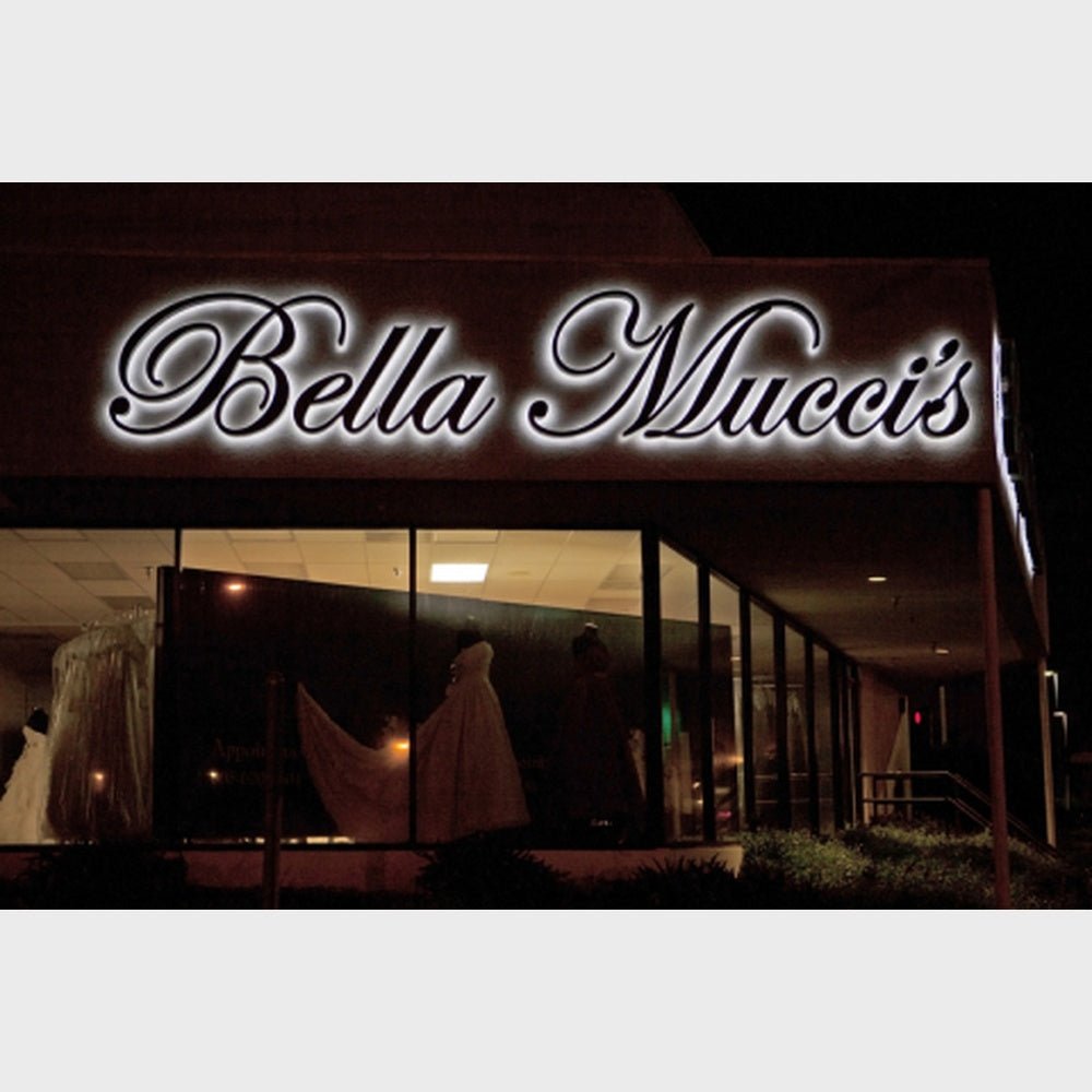 Bella Muscis 3D Backlit Channel Letters Led Light Sign - Shineneon