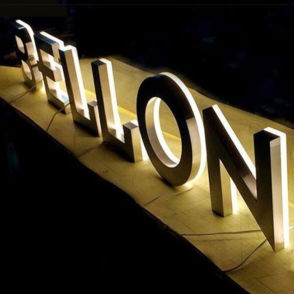 Bellon 3D Backlit Channel Letters Led Light Sign - Shineneon