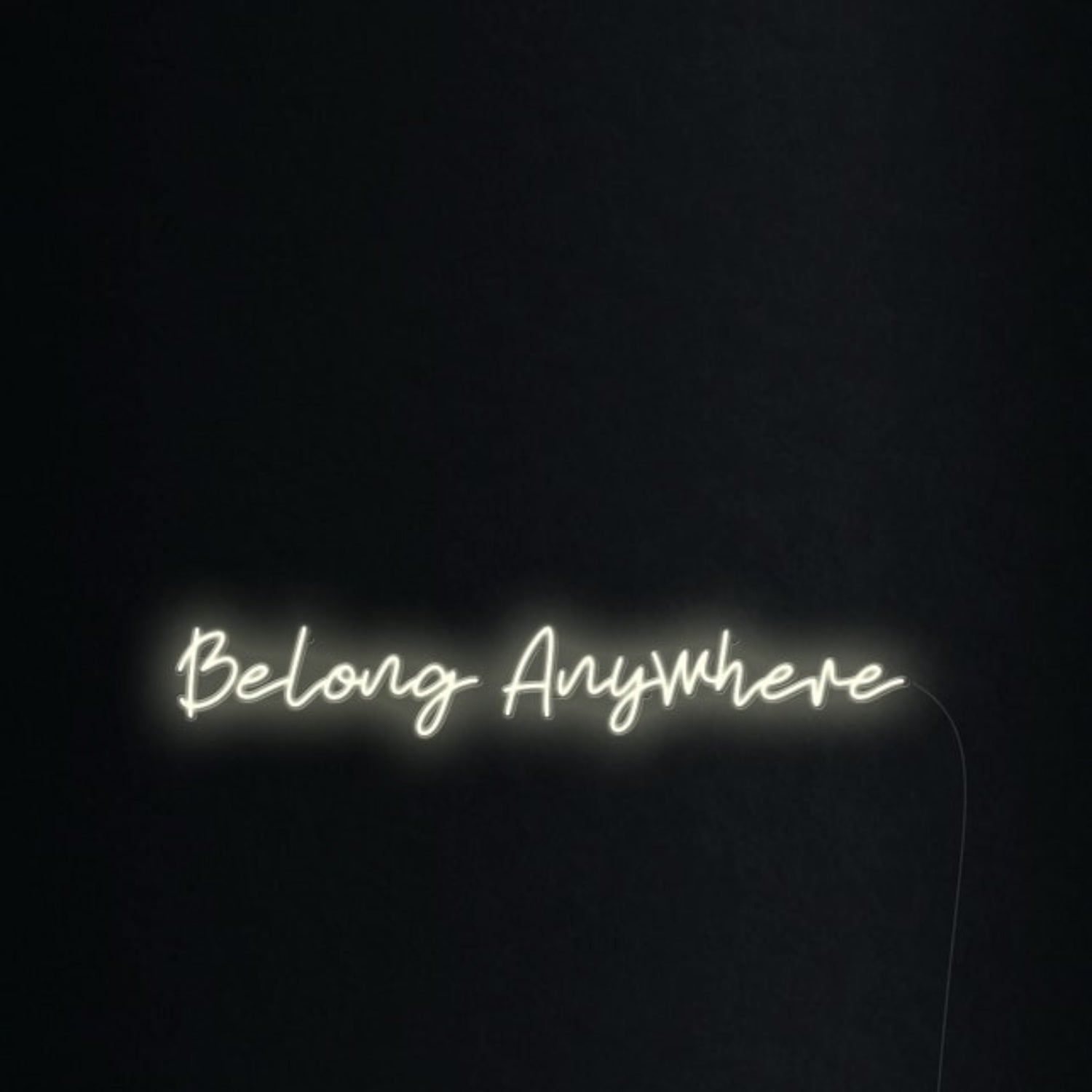 Belong Anywhere Led Neon Sign Wall Art | Shineneon