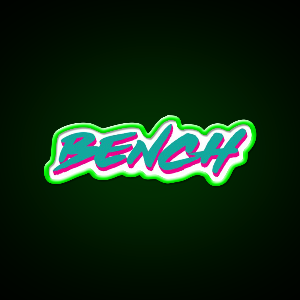 Bench Gym Fitness Led Neon Sign Rgb Color